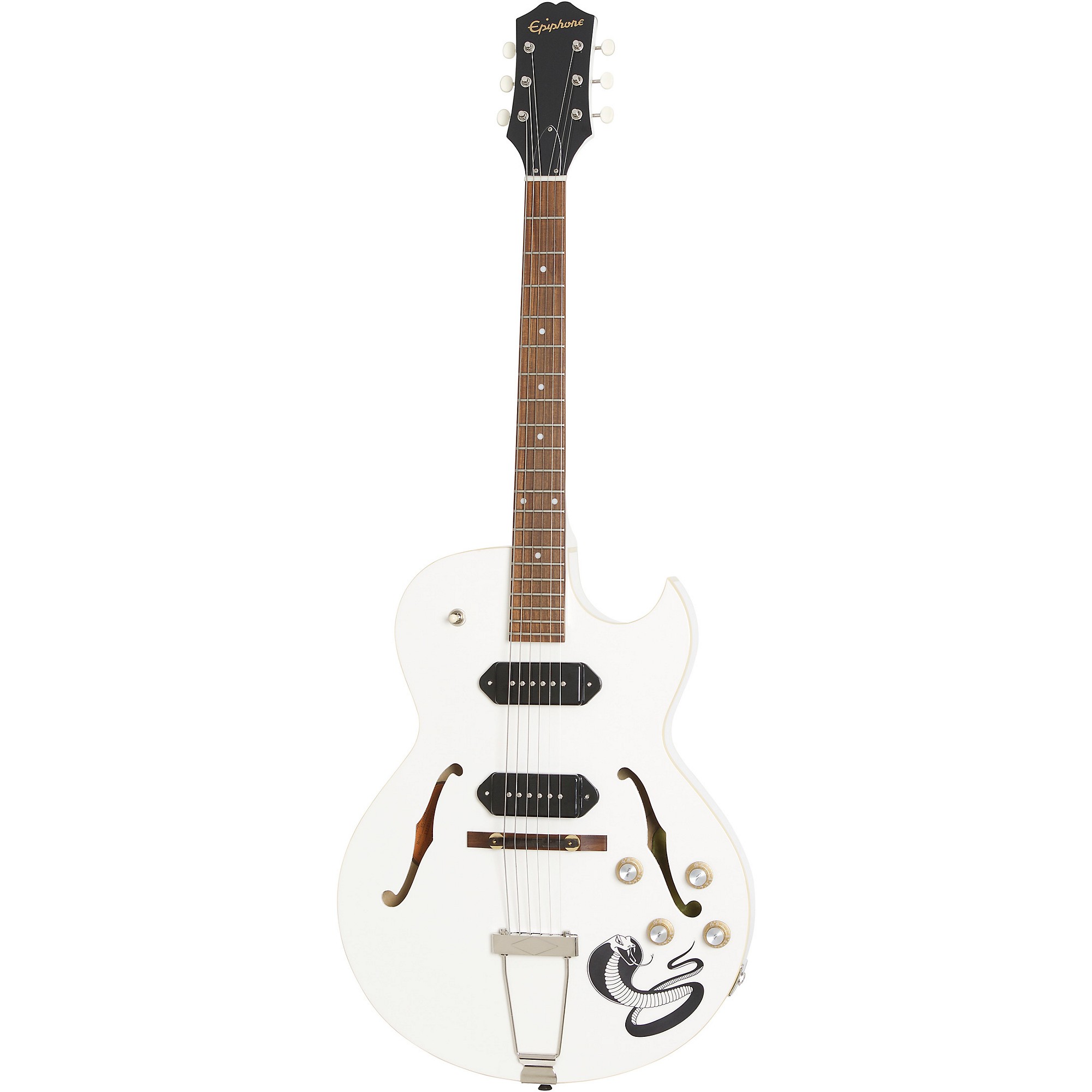 エピフォン　カスタムショップES-125TDC ジョージソログッドモデル　激レア Epiphone George Thorogood White Fang ES-125 TDC Signature Outfiit