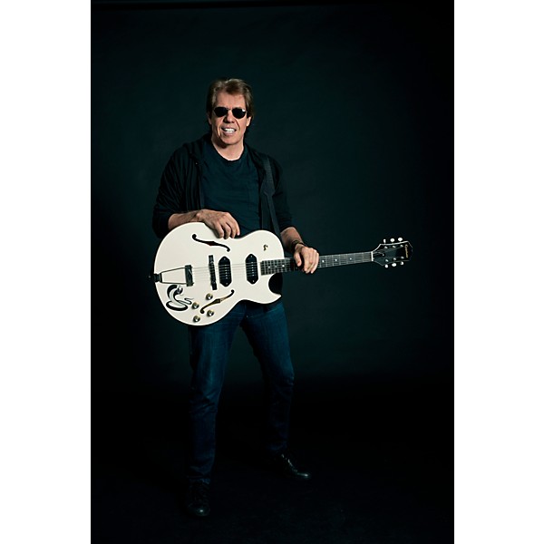 Epiphone George Thorogood White Fang ES-125 TDC Signature Outfiit Antique White