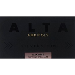 Silverstein Works ALTA AMBIPOLY Soprano Saxophone Jazz Reed 2