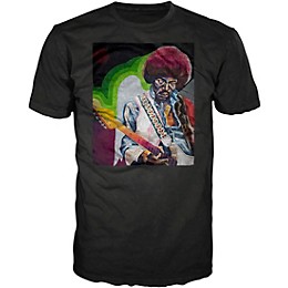 Guitar Center Jimi Hendrix Mural T-Shirt Large
