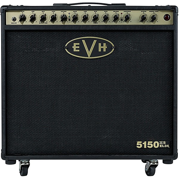 EVH 5150III EL34 50W 1x12 Tube Guitar Combo Amp Black