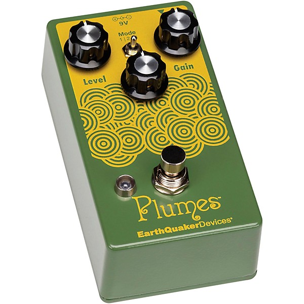 Open Box EarthQuaker Devices Plumes Small Signal Shredder Overdrive Effects Pedal Level 1