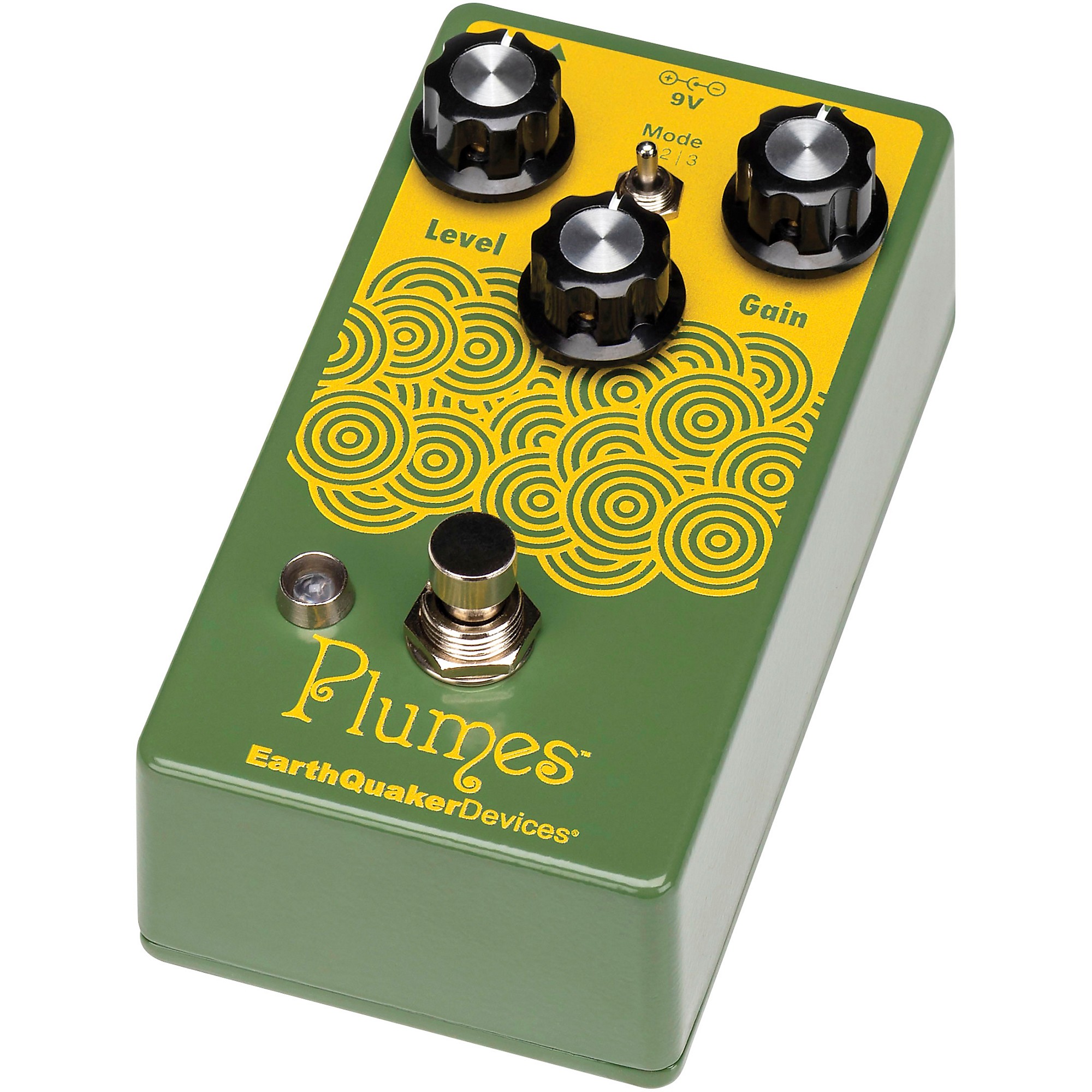 EarthQuaker Devices Plumes Small Signal Shredder Overdrive Effects 