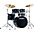 TAMA Imperialstar 5-Piece C... TAMA Imperialstar 5-Piece Complete Drum Set With MEINL HCS cymbals and 20" Bass Drum Dark Blue