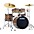 TAMA Imperialstar 5-... TAMA Imperialstar 5-Piece Complete Drum Set With MEINL HCS cymbals and 20" Bass Drum Coffee Teak Wrap