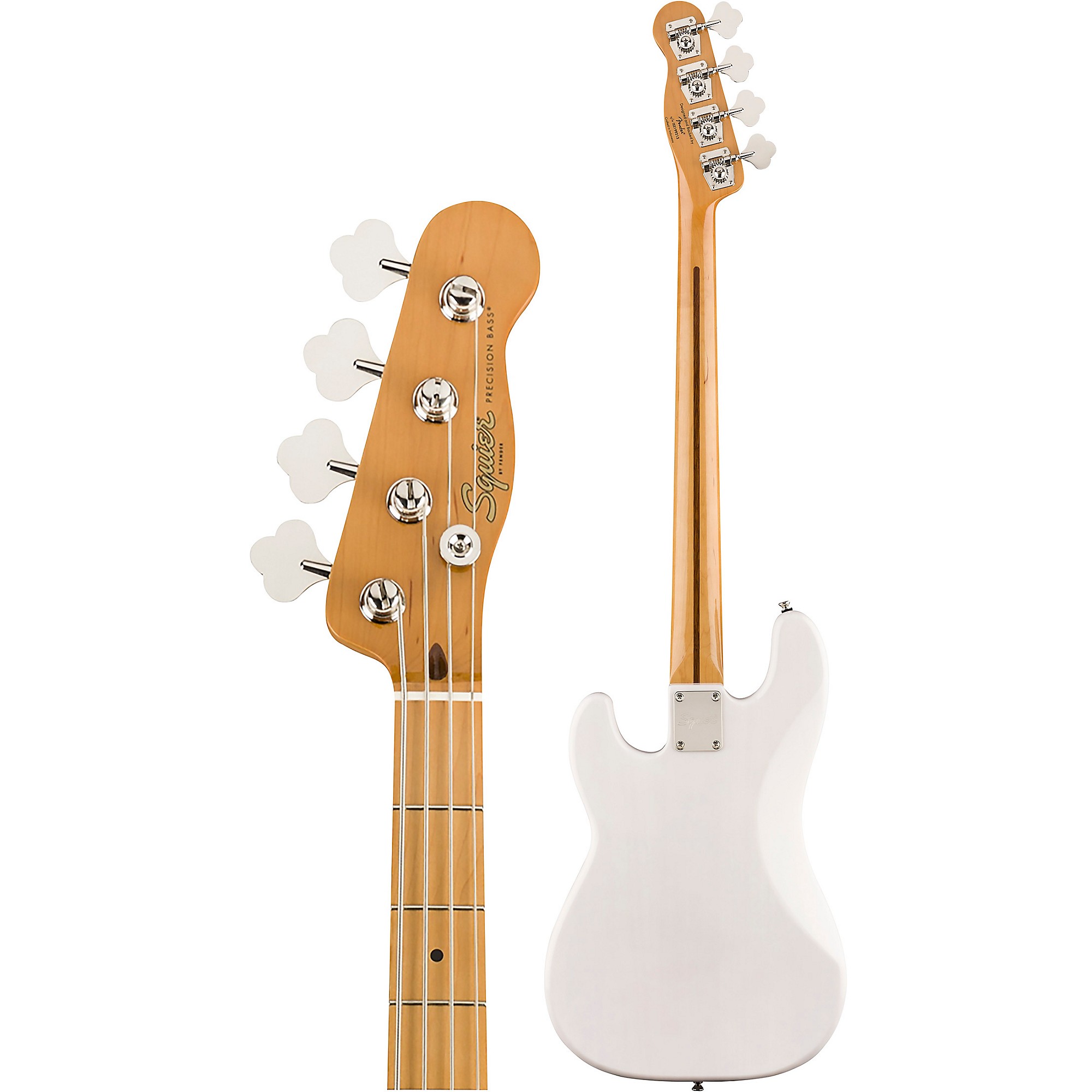 Squier Classic Vibe '50s Precision Bass Maple Fingerboard White 