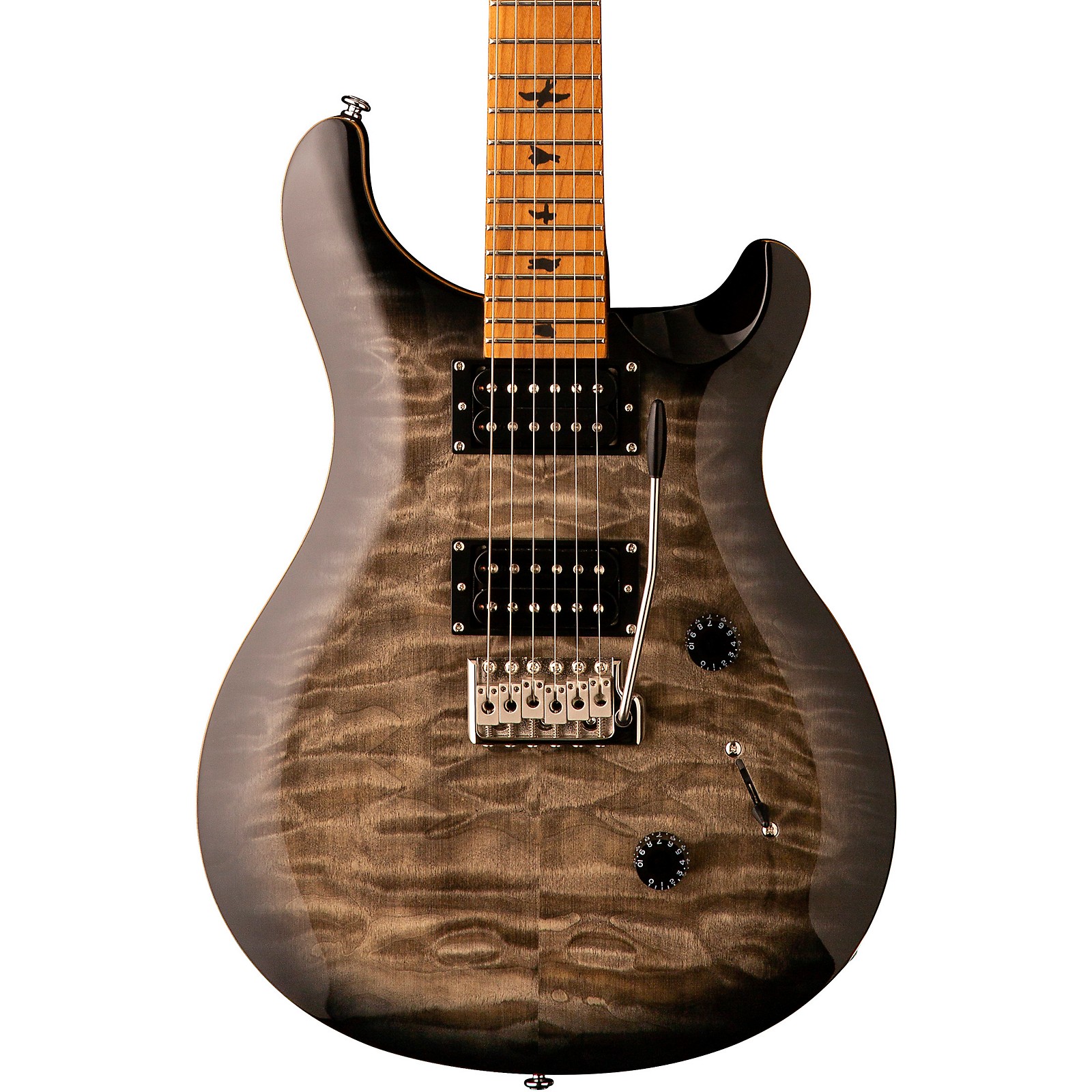 PRS SE Custom 24 Roasted Maple Neck Electric Guitar Charcoal