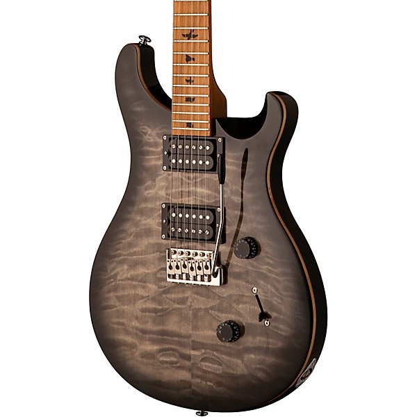 PRS SE Custom 24 Roasted Maple Neck Electric Guitar Charcoal
