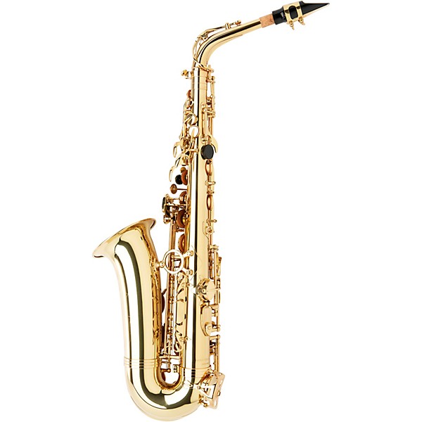 Open Box Allora AAS-450 Vienna Series Alto Saxophone Level 2 Lacquer, Lacquer Keys 194744865206
