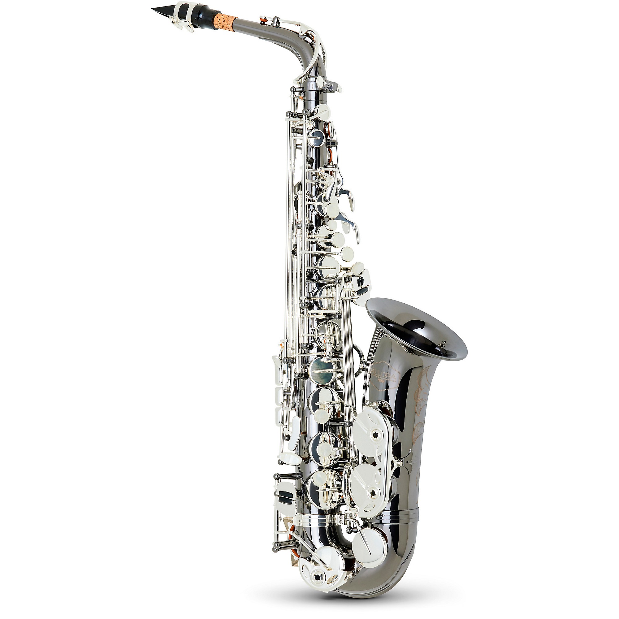 Allora AAS-450 Vienna Series Alto Saxophone Black Nickel