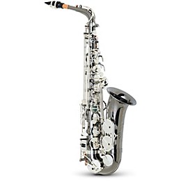 Allora AAS-450 Vienna Series Alto Saxophone Black Nickel Body Silver Keys