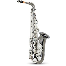 Allora AAS-450 Vienna Series Alto Saxophone Lacq... Allora AAS-450 Vienna Series Alto Saxophone Black Nickel Body Silver Keys