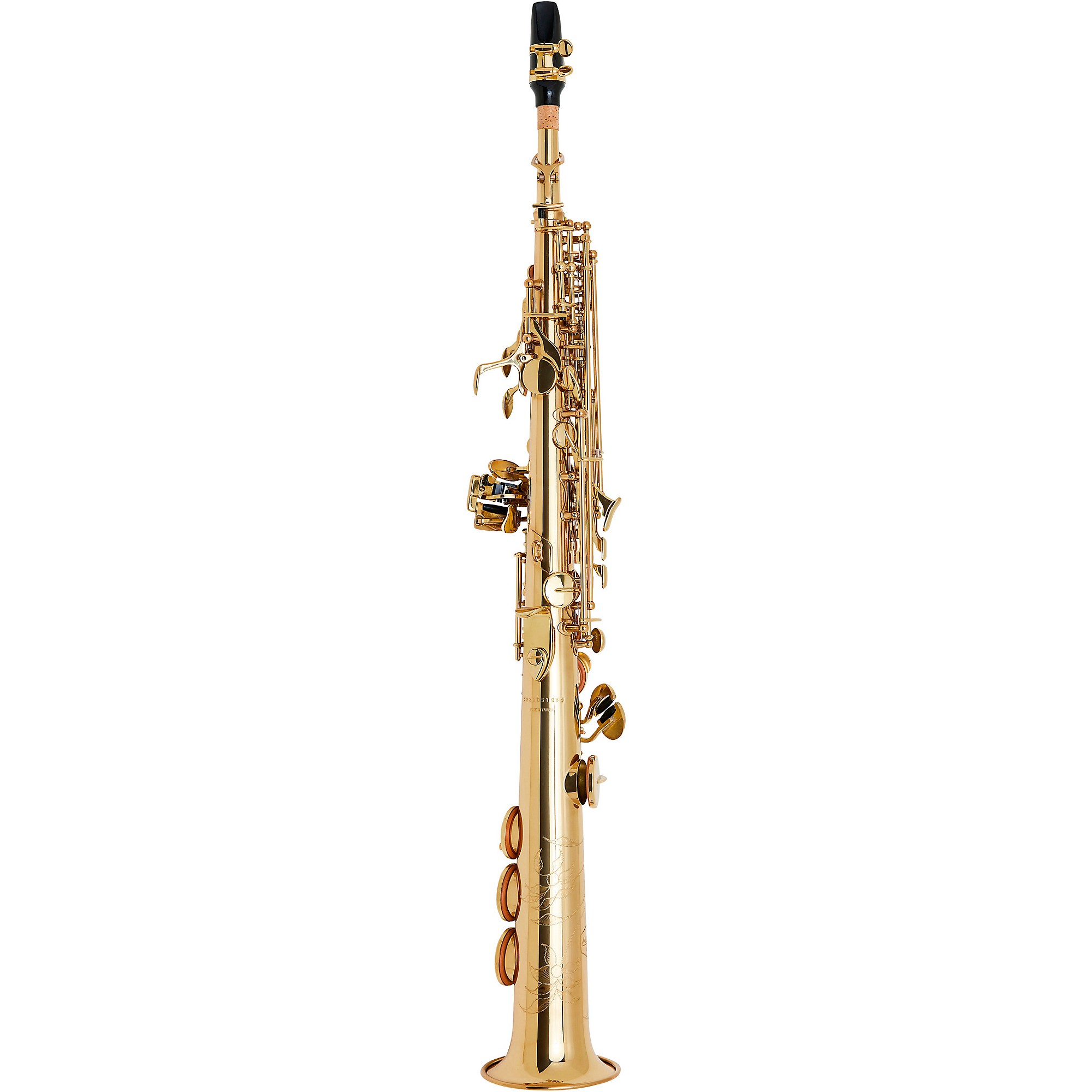 Allora ASPS-550 Paris Series Straight Soprano Sax Lacquer Lacquer