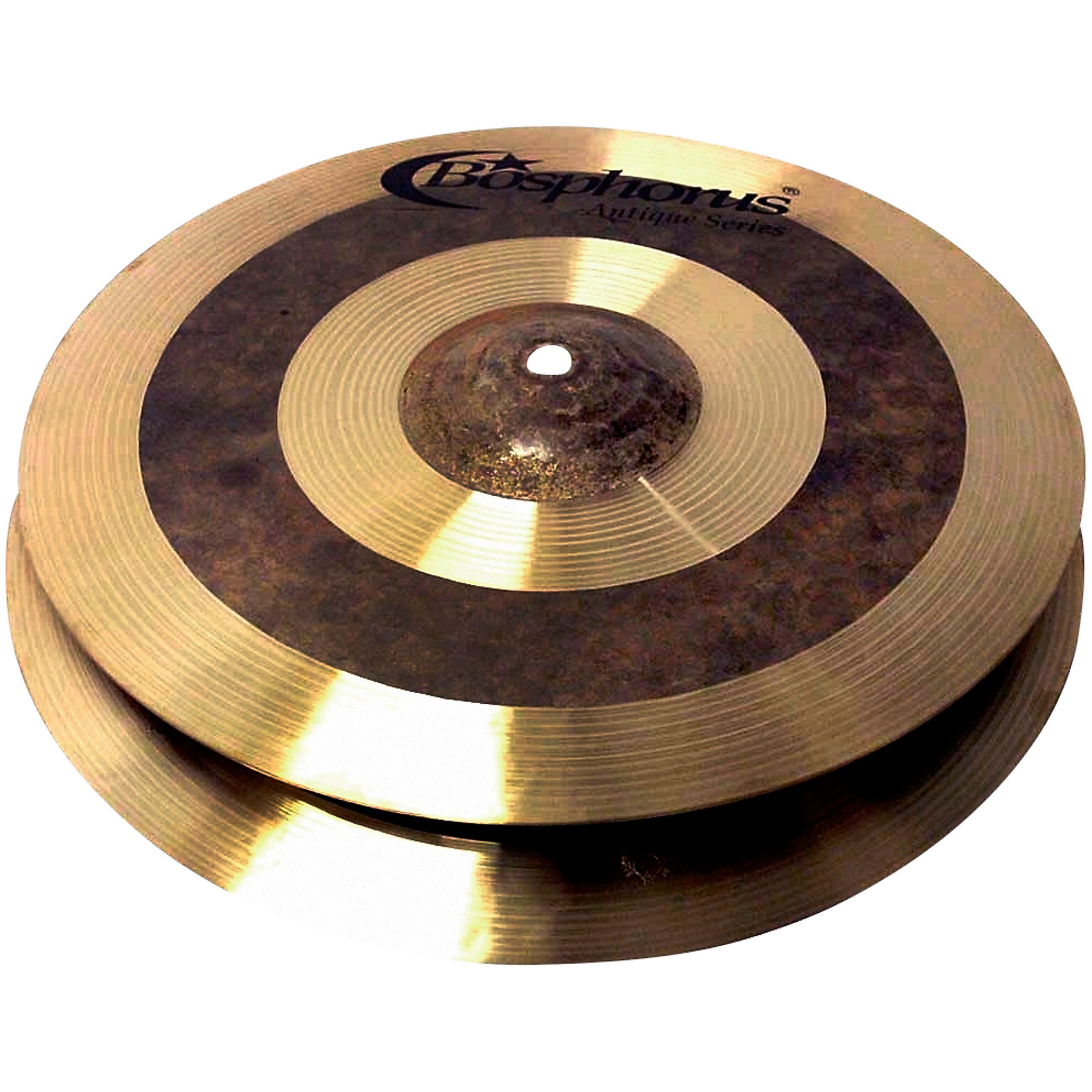 Bosphorus Cymbals Antique Dark Hi-Hat Cymbal Pair 14 in. Pair