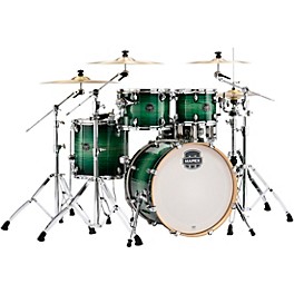 Mapex Armory Series Exotic Fusion 5-... Mapex Armory Series Exotic Fusion 5-Piece Shell Pack With 20" Bass Drum Emerald Burst