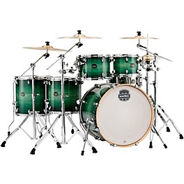 Mapex Armory Serie... Mapex Armory Series Exotic Studioease 6-Piece Shell Pack With Deep Toms and 22" Bass Drum Emerald Burst