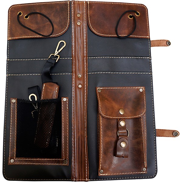 Ahead Handmade Leather Stick Case Brown