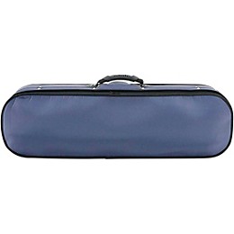 J. Winter Violin Oblong Case Greenline 4/4 Size Blue Exterior, Blue Interior