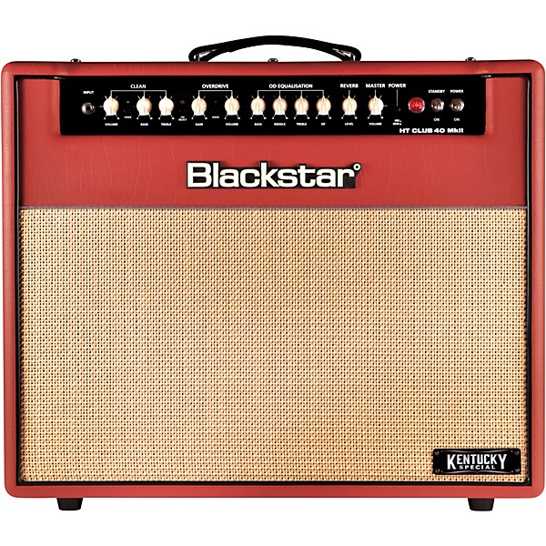 Open Box Blackstar CLUB40CMKII Limited Edition Kentucky Special 40W 1x12 Tube Guitar Combo Amp Level 1 Deep Red
