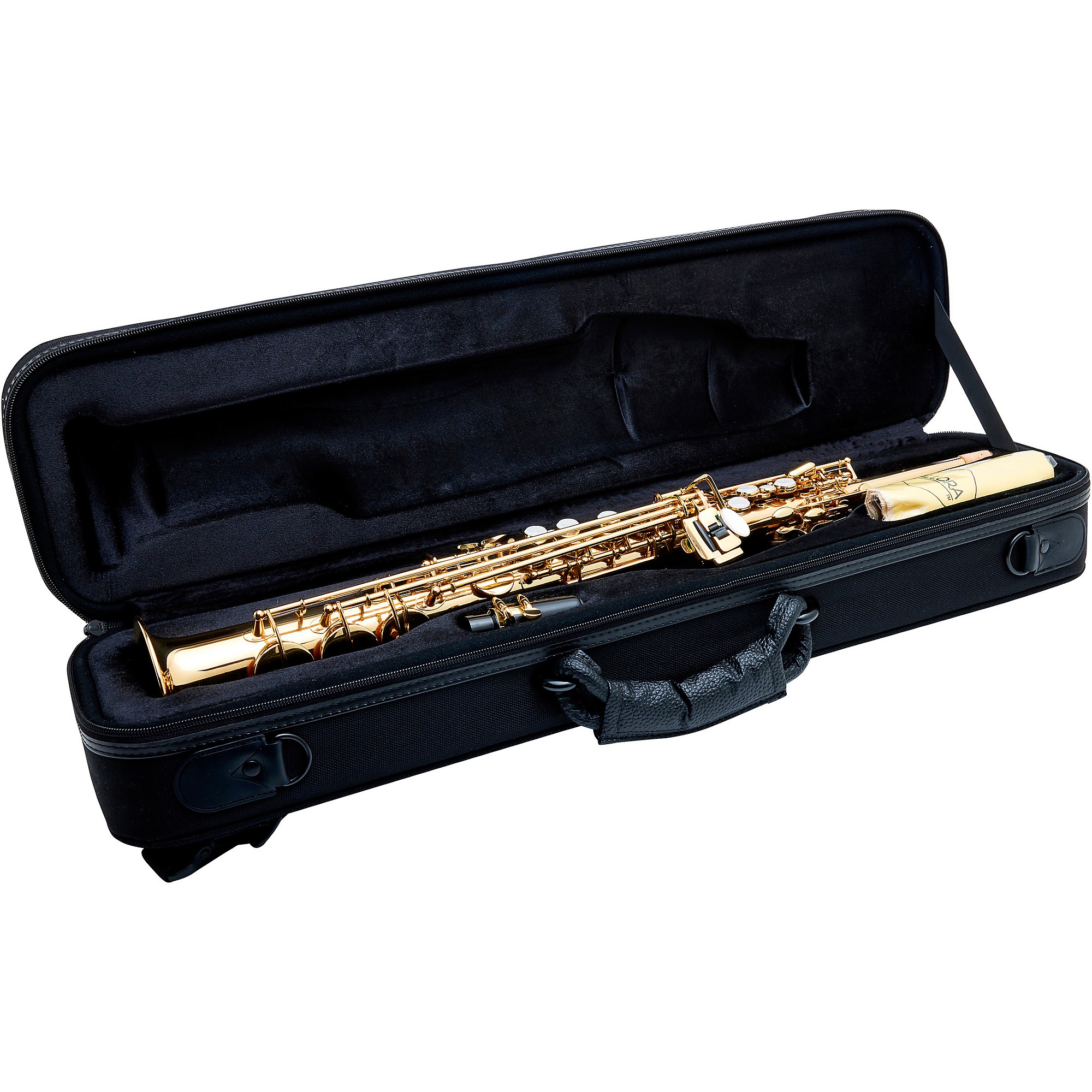 Allora ASPS-250 Student Series Soprano Sax Lacquer Lacquer Keys