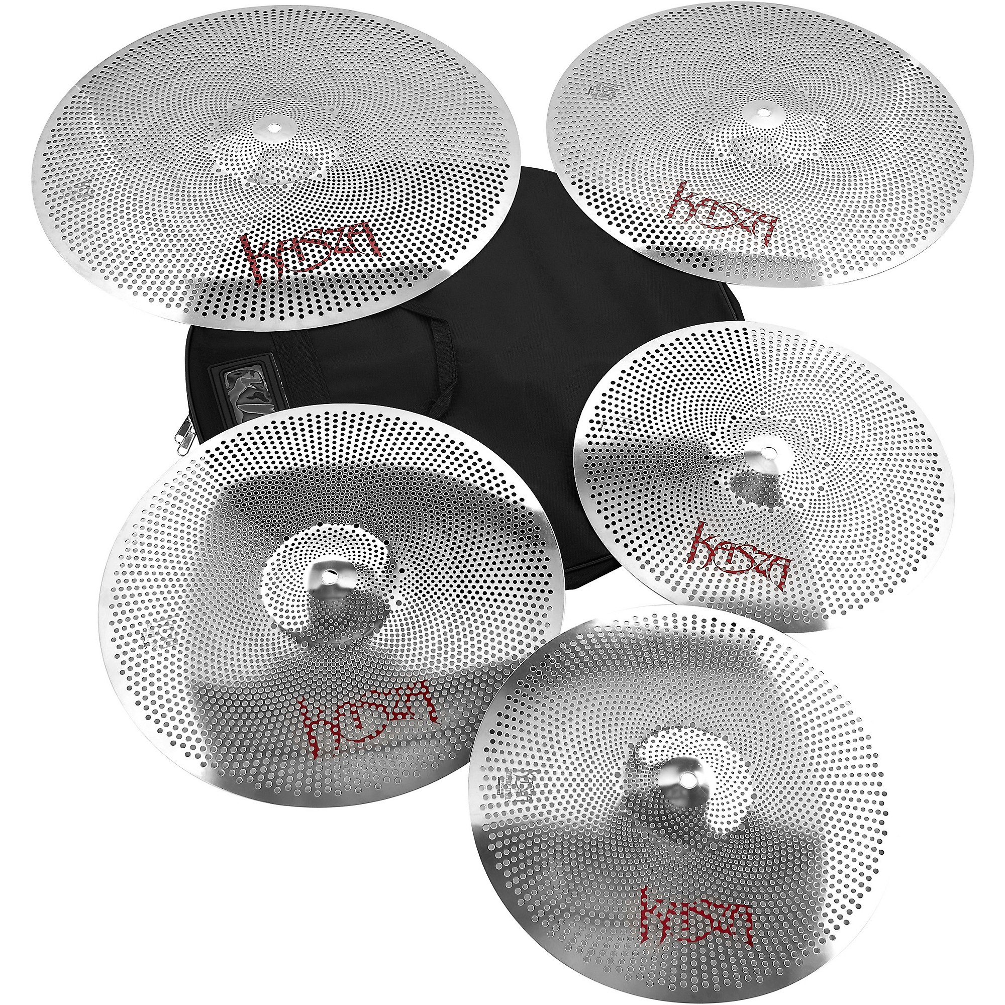 Kasza Cymbals Quiet on the Set Practice Cymbal Pack | Guitar Center