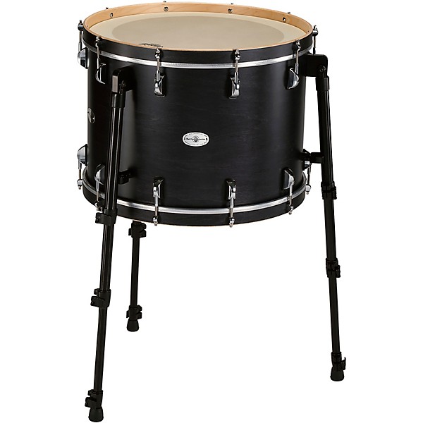 Black Swamp Percussion Multi Bass Drum in Satin Concert Black Stain 20 in.