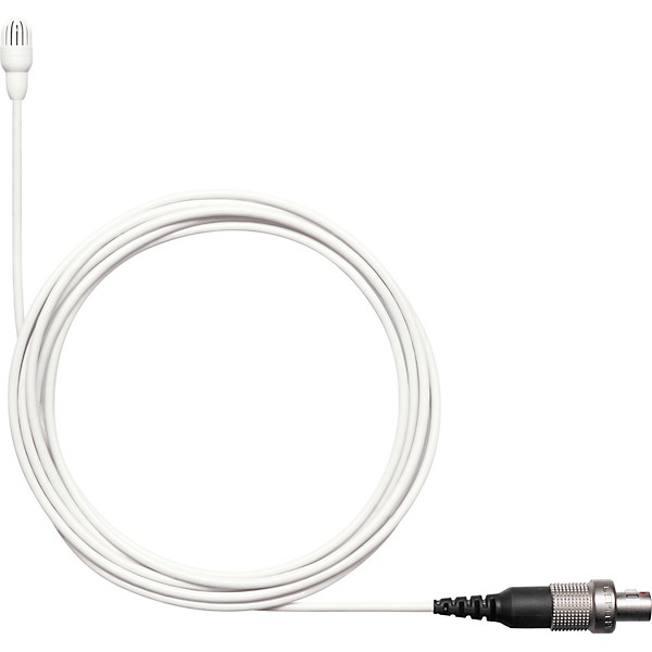 Shure TwinPlex TL47 Subminiature Lavalier Microphone (Accessories Included) LEMO White