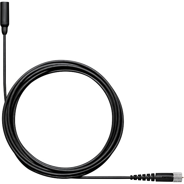 Shure TwinPlex TL48 Subminiature Lavalier Microphone (Accessories Included) MDOT Black