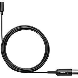 Shure TwinPlex TL48 Subminiature Lavalier Microphone (Accessories Included) MTQG Black