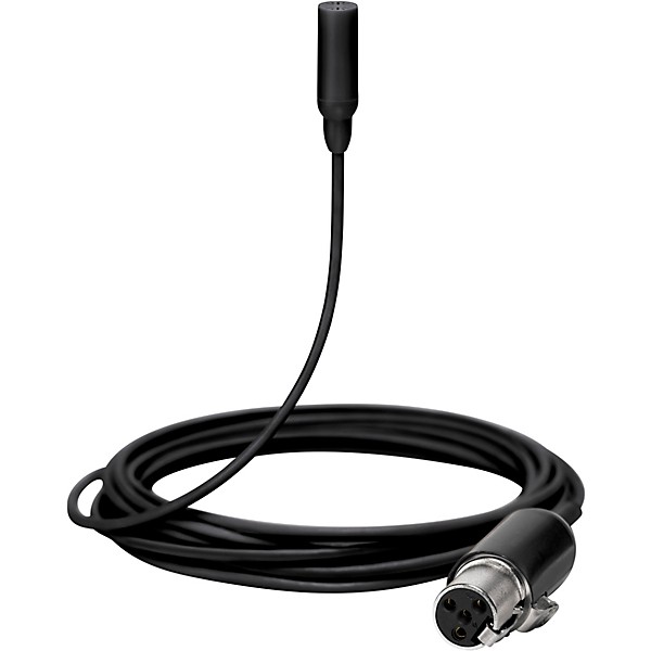 Shure TwinPlex TL48 Subminiature Lavalier Microphone (Accessories Included) MTQG Black