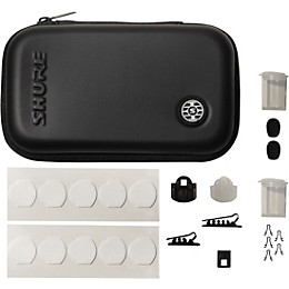 Shure TwinPlex TL48 Subminiature Lavalier Microphone (Accessories Included) MTQG Black