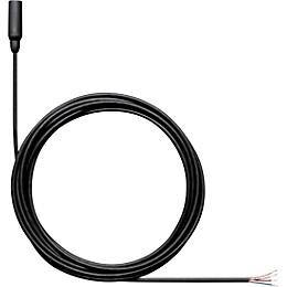 Shure TwinPlex TL48 Subminiature Lavalier Microphone (Accessories Included) No Connector Black