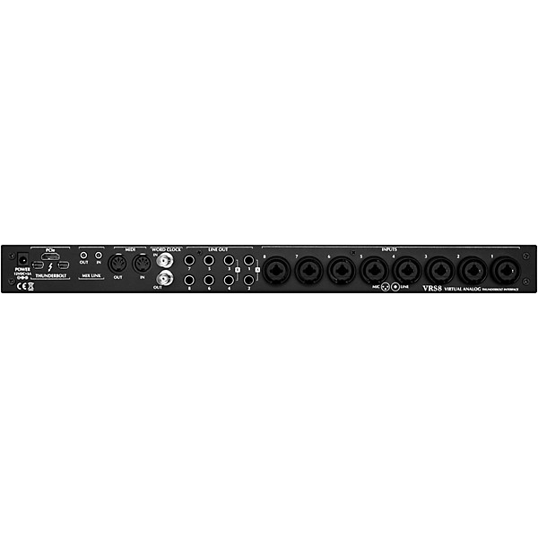 Clearance Slate Digital VRS-8 Thunderbolt Audio Interface With Free ML-1 Large-Diaphragm Modeling Microphone