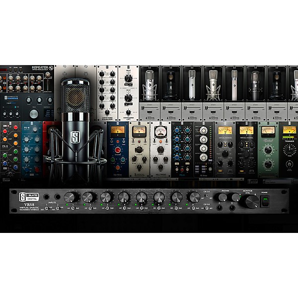 Clearance Slate Digital VRS-8 Thunderbolt Audio Interface With Free ML-1 Large-Diaphragm Modeling Microphone