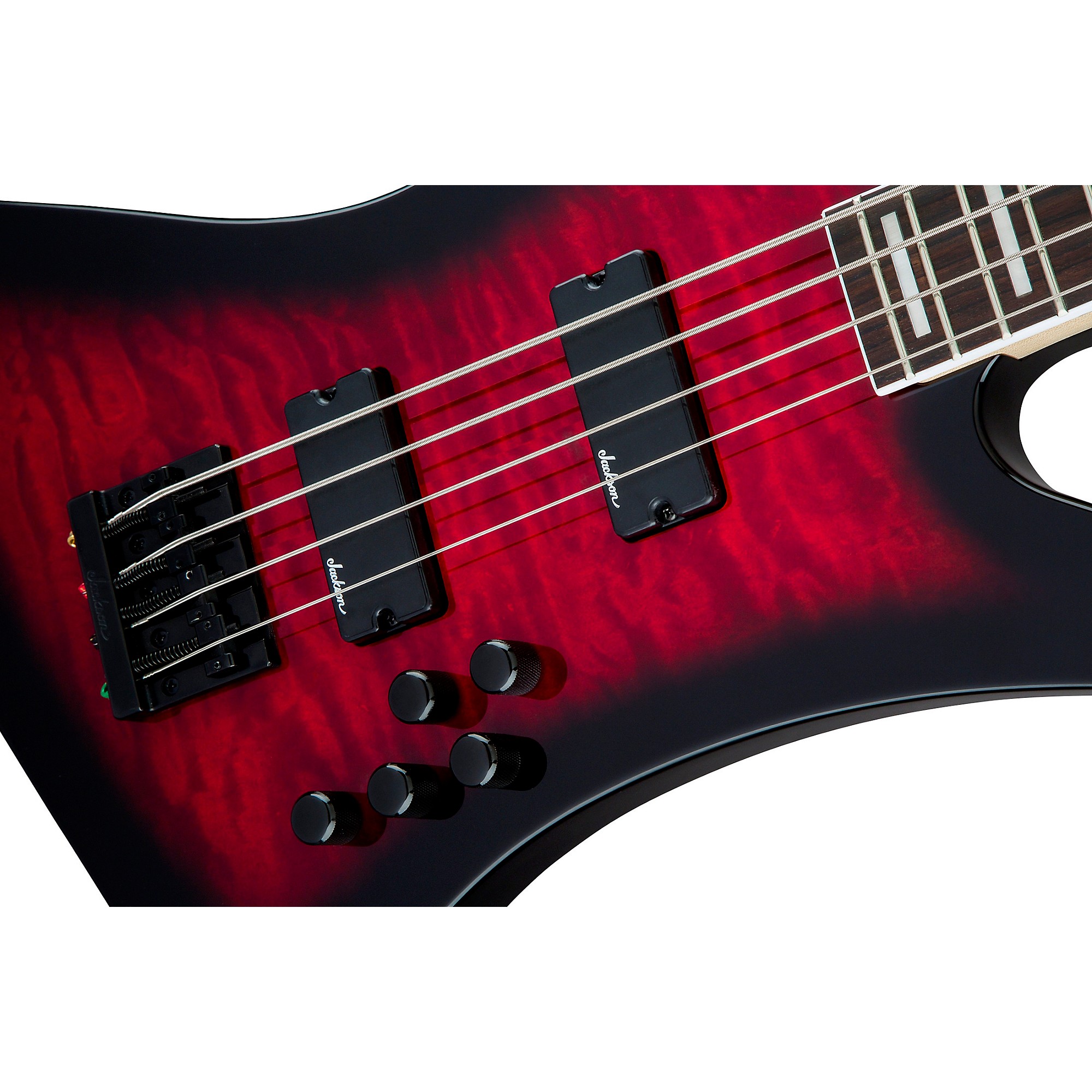 Jackson Stars 日本製 Kelly Red Ghost Flame（Classic Rock - issue 