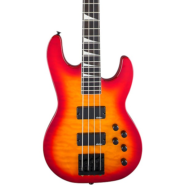 Jackson JS Series Concert Bass JS3Q Cherry Burst