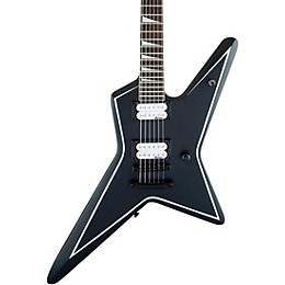 Jackson JS Series Signature Gus G. Star JS32 Electric Guitar Satin Black with White Pinstripes