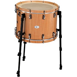 Black Swamp Percussion Multi-Bass Drum in Figured A... Black Swamp Percussion Multi-Bass Drum in Figured Anigre Veneer 20 in.