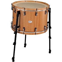 Black Swamp Percussion Multi-Bass Drum in Figured A... Black Swamp Percussion Multi-Bass Drum in Figured Anigre Veneer 22 in.