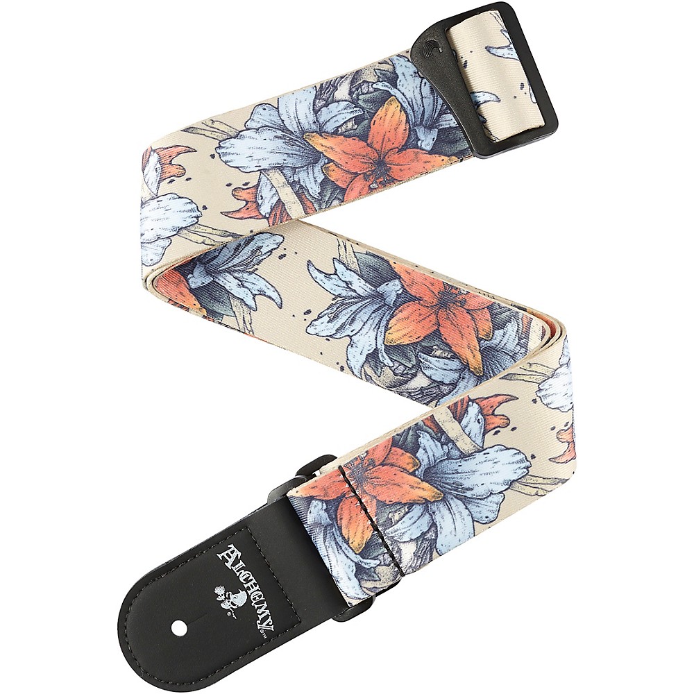 UPC 019954293802 product image for D'addario Planet Waves Alchemy Polyester Straps Flowers 2 In. | upcitemdb.com