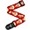 D'Addario Alchemy Polyester Straps Red and White Skulls 2 in. D'Addario Alchemy Polyester Straps Red and White Skulls 2 in.