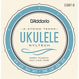 D'Addario D'Addario 8-String Nyltech Ukulele Strings Tenor