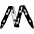 Fender WeighLess 2" Running Logo Strap Black and White 2 in. Fender WeighLess 2" Running Logo Strap Black and White 2 in.