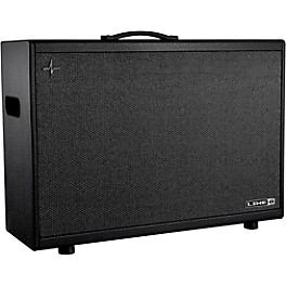 Line 6 Powercab 212 Plus 500W 2x12 Powered Stereo Guitar Speaker Cab Black and Silver