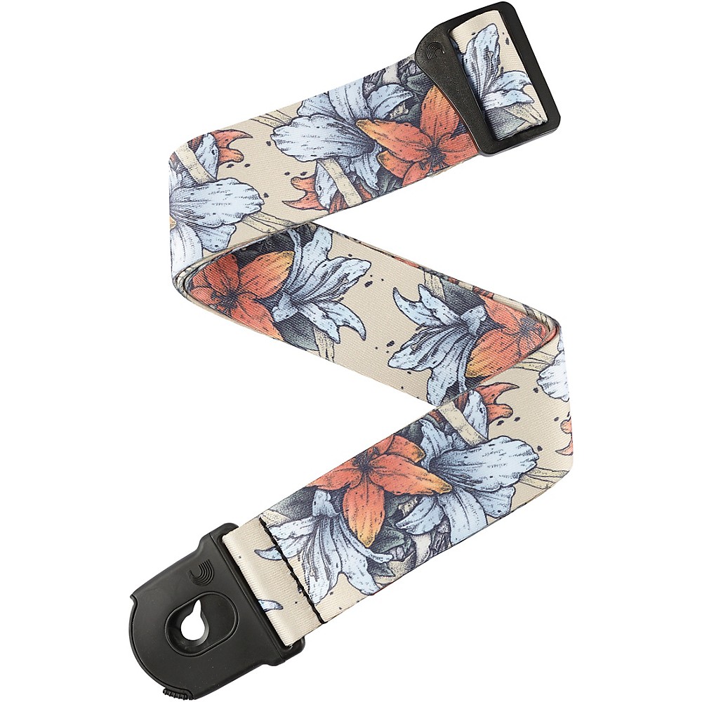 UPC 019954293895 product image for D'addario Planet Waves Alchemy Planet Lock Straps Flowers 2 In. | upcitemdb.com