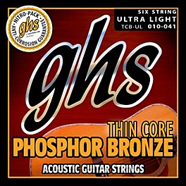 GHS Thin Core Phosphor Bronze Acoustics