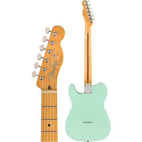Fender Vintera '50s Telecaster Modified Maple Fingerboard Electric Guitar Surf Green