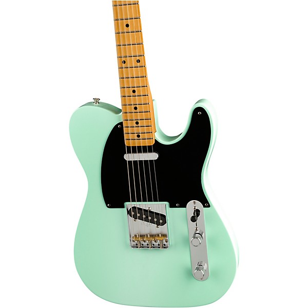 Open Box Fender Vintera '50s Telecaster Modified Maple Fingerboard Electric Guitar Level 2 Surf Green 194744050152