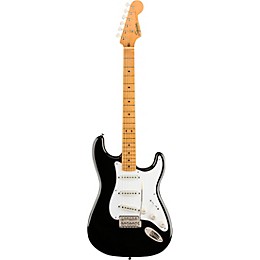 Squier Classic Vibe '50s Stratocaster Maple Fingerboard Electric Guitar Black