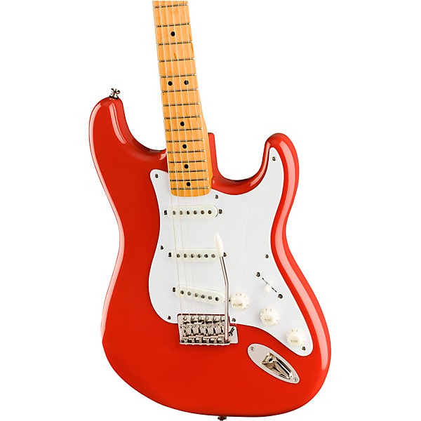 Squier Classic Vibe '50s Stratocaster Maple Fingerboard Electric Guitar Fiesta Red